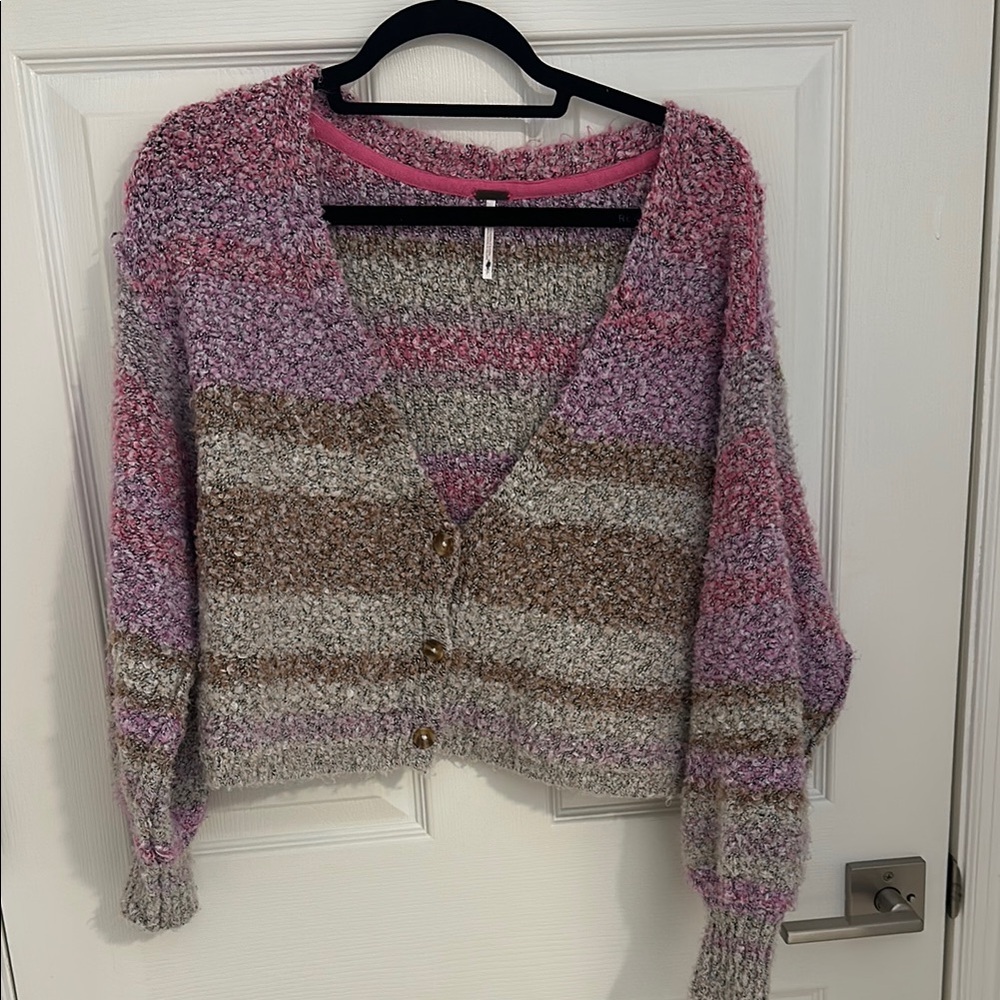 Cozy Multicolor Striped Women's Sweater